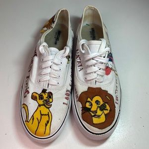 Mossimo Supply Co. Hand drawn Custom Lion King Sneakers